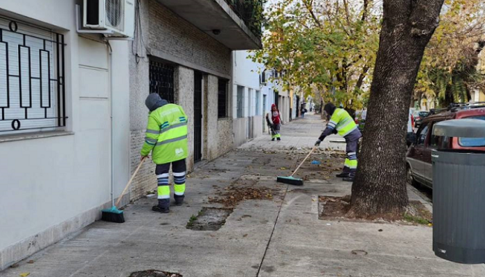 Acciones para mejorar la higiene urbana en la Comuna 9
