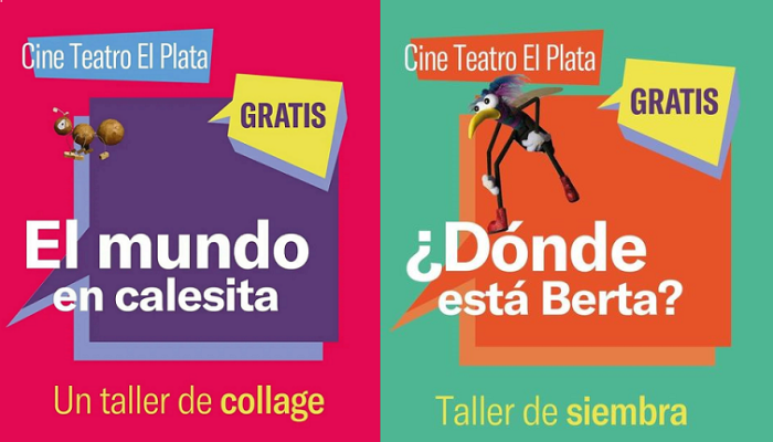 Vacaciones de invierno en el Cine Teatro El Plata