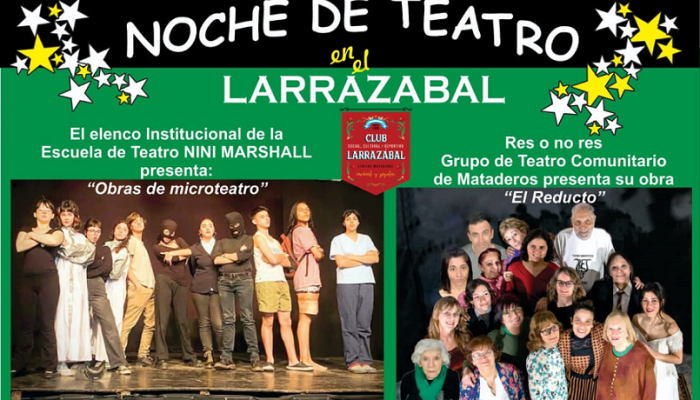 Dos elencos de nuestra Comuna presentan sus producciones teatrales