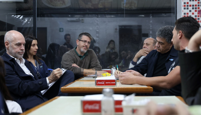 El Jefe de Gobierno visitó la Comuna 9, junto a Hernán Quiroz y Jorge Macri