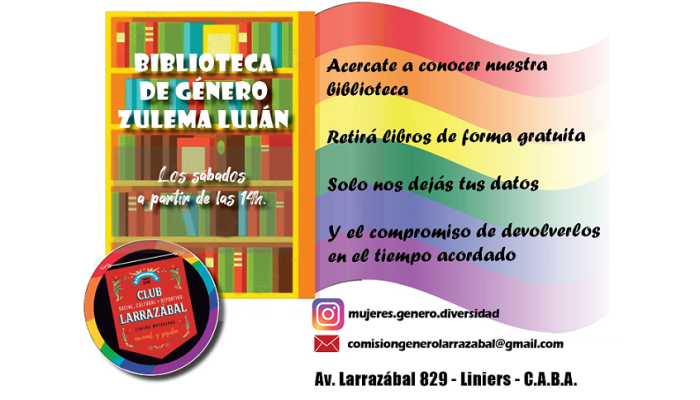 Biblioteca de Género en el Club Larrazábal