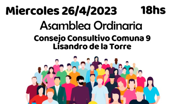 Nueva reunión del Consejo Consultivo Comunal 9