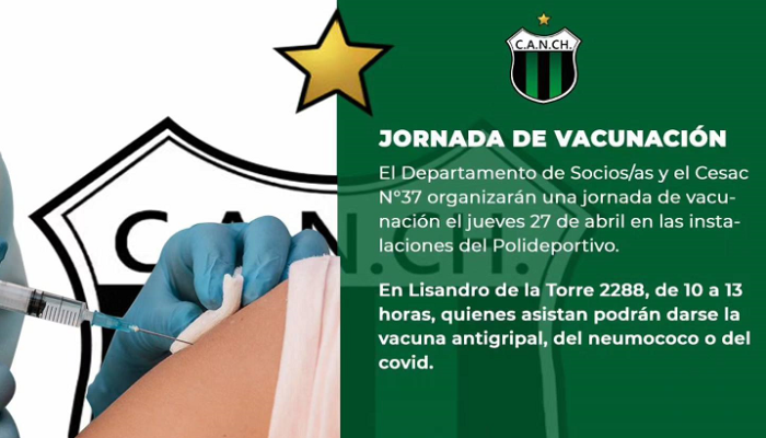 Jornadas de Vacunación Antigripal organizadas por el CESAC 37