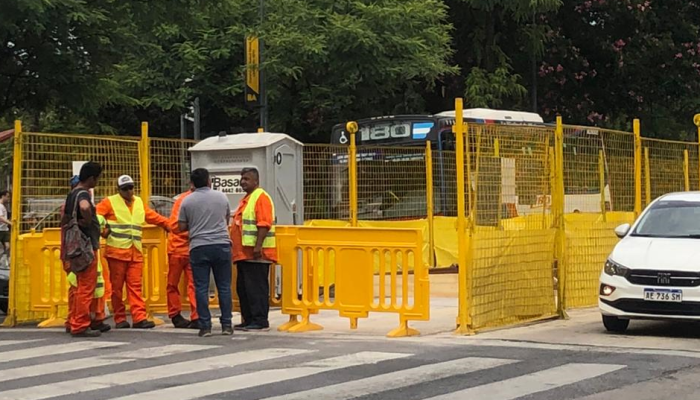 Metrobus: Pese al fallo judicial el GCBA continúa ejecutando trabajos