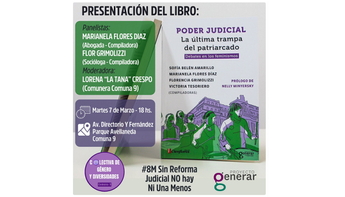 Sin reforma judicial feminista No hay Ni Una Menos