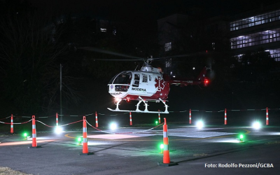 Otro Helipuerto nocturno se suma al del Hospital Santojanni
