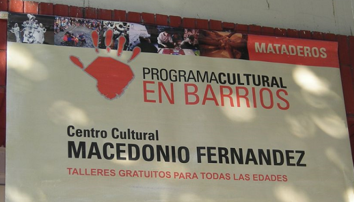 Inscripción en talleres del Centro Cultural Macedonio Fernández