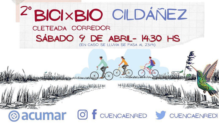 2da Bicicleteada por el Biocorredor del Arroyo Cildáñez