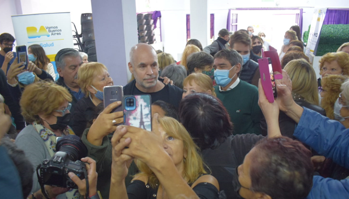 Rodríguez Larreta en el Club Alberdi