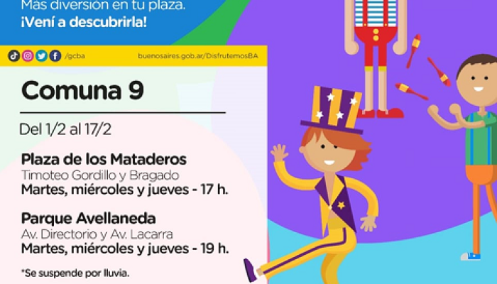 Vamos las plazas reinicia sus actividades en el mes de febrero