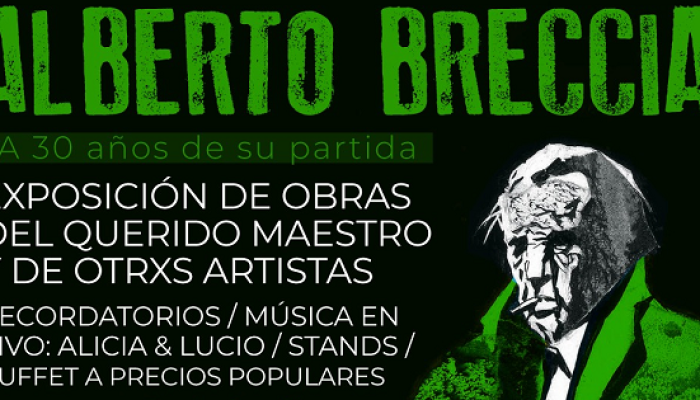 Día del Historietista: Homenaje a Alberto Breccia en el Club Larrazábal
