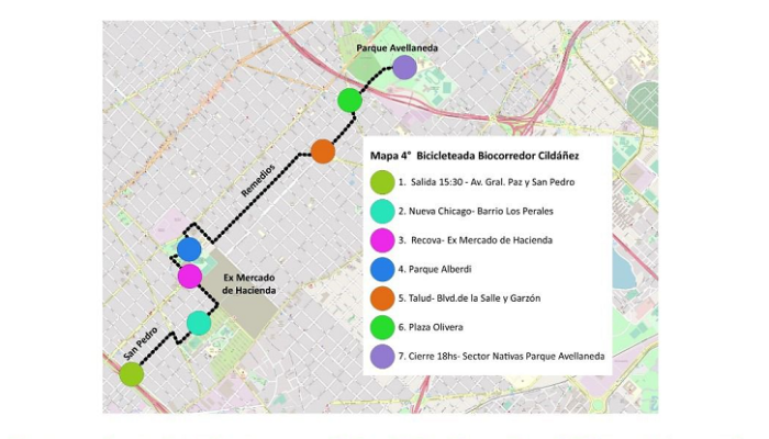 Cuarta Bicicleteada por el Biocorredor Cildáñez