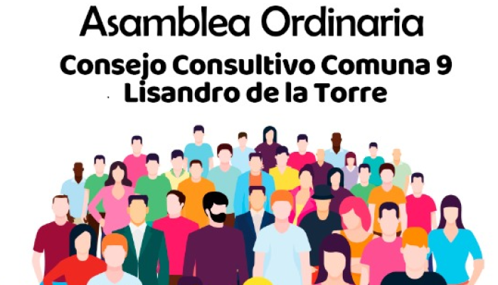 Convocatoria a la reunión mensual del Consejo Consultivo Comuna 9