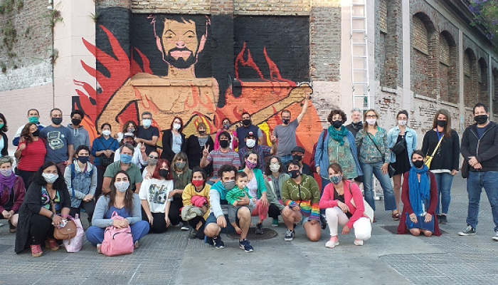Reharán el Mural Homenaje a Gabo Ferro en Mataderos