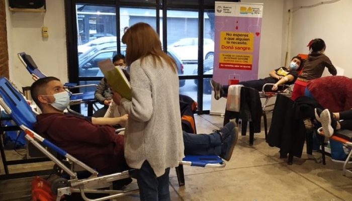 Campañas voluntarias de donación de sangre, en agosto
