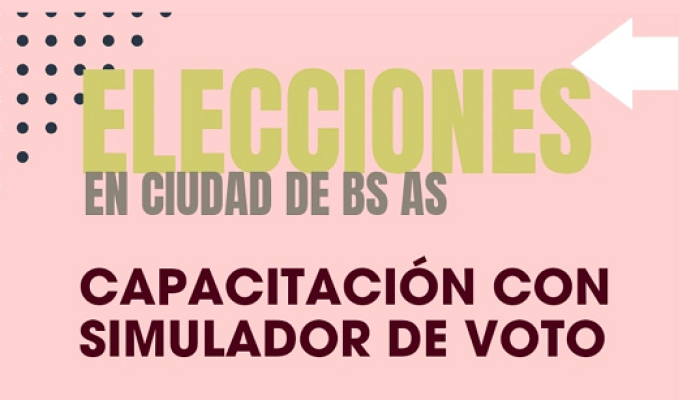Para conocer cómo se emite el voto electrónico