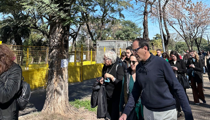 Metrobus Alberdi Directorio: La Jueza recorrió el área APH Parque Avellaneda