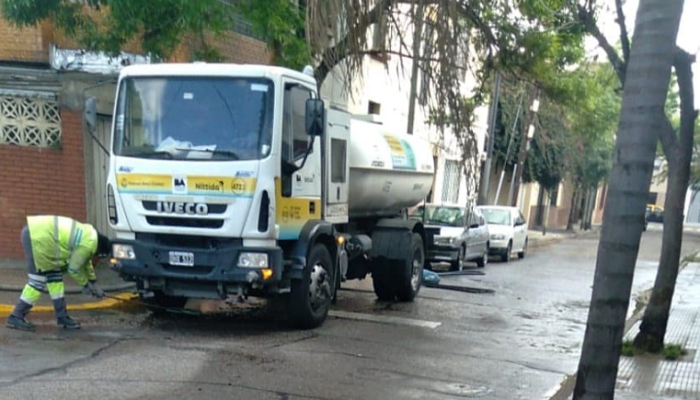 Higiene Urbana. Operativos de limpieza intensiva