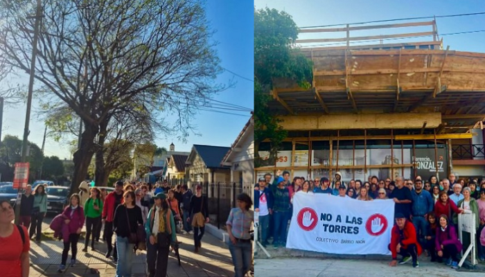 Barrio Naón se protege con la fuerza de su gente