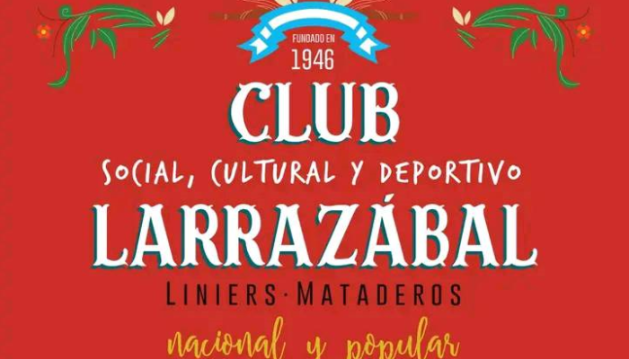 El Club Larrazábal invita: Feria del Libro con memoria y comunidad