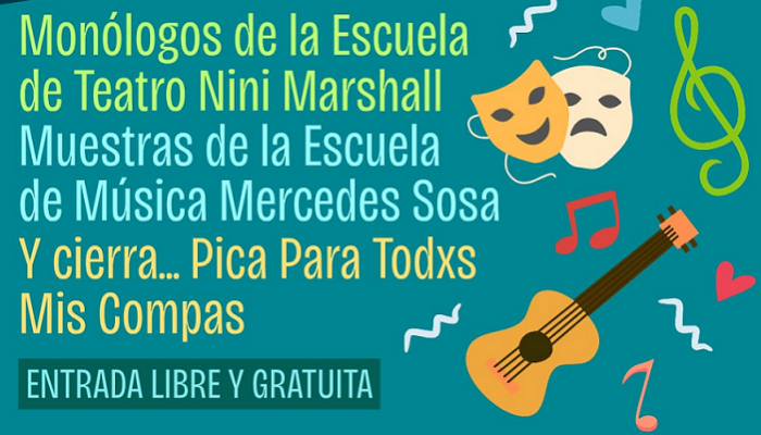 Del Barrio al Plata, escuelas artísticas en el Cine Teatro el Plata