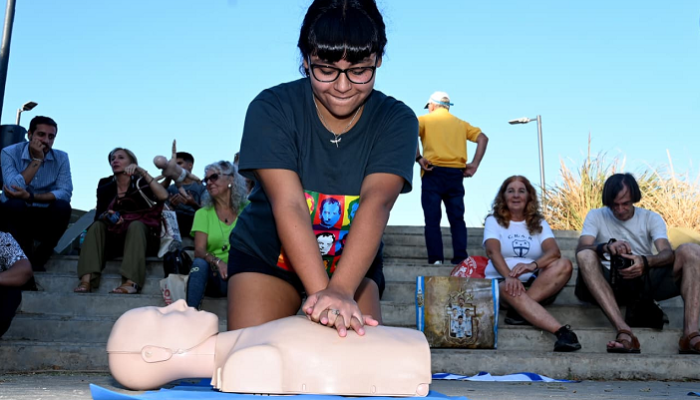 Capacitaciones gratuitas de Reanimación Cardiopulmonar (RCP)