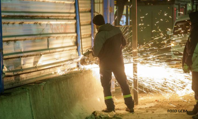 Reducción de obradores del tren Sarmiento