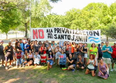 Polideportivo Santojanni, “SEGUIMOS DEFENDIENDO LO NUESTRO”