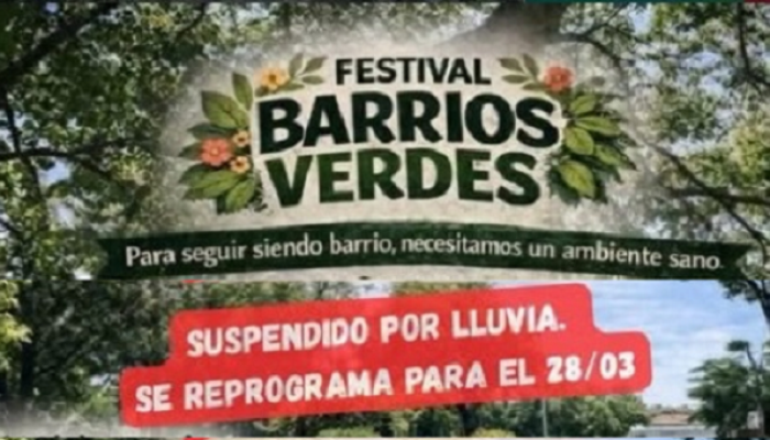 Convocatoria Vecinal para seguir siendo barrio en un ambiente sano