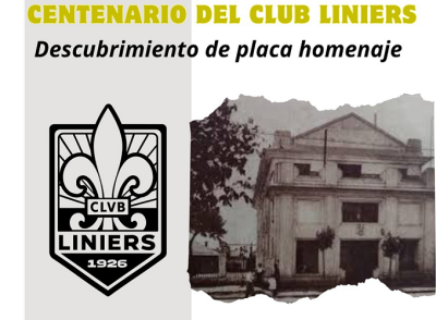 Reconocimiento al Club Liniers por sus 100° aniversario