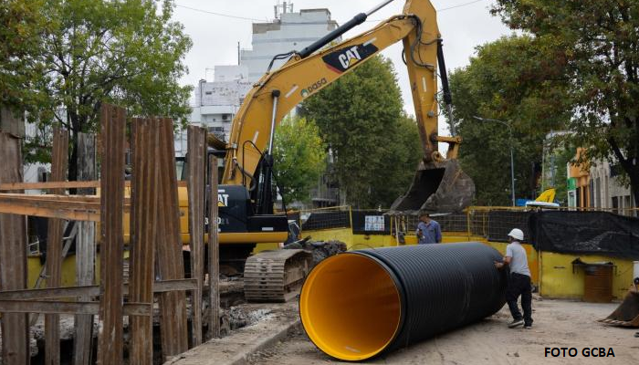 Obras de ampliación, readecuación y reparación de la red pluvial