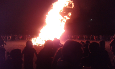 LUZ DE FUEGO. Fogata San Pedro y San Pablo en el Parque Avellaneda