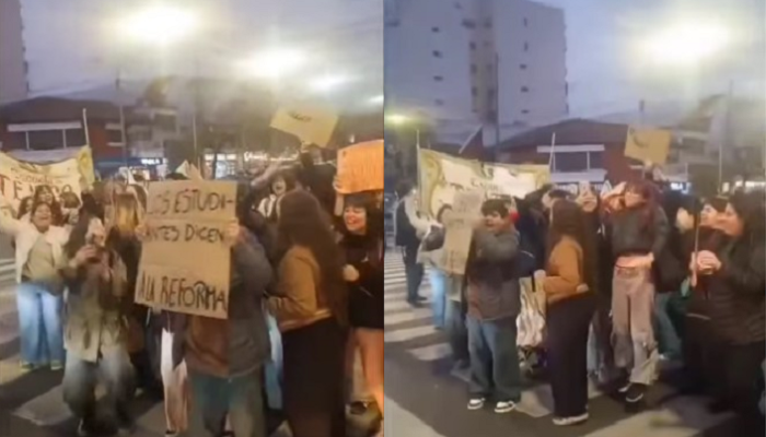 Oposición a la aplicación de la reforma educativa BA Aprende