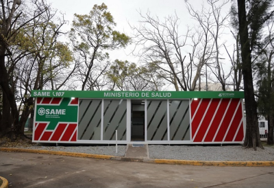 Inauguran una base del SAME para emergencias en Liniers