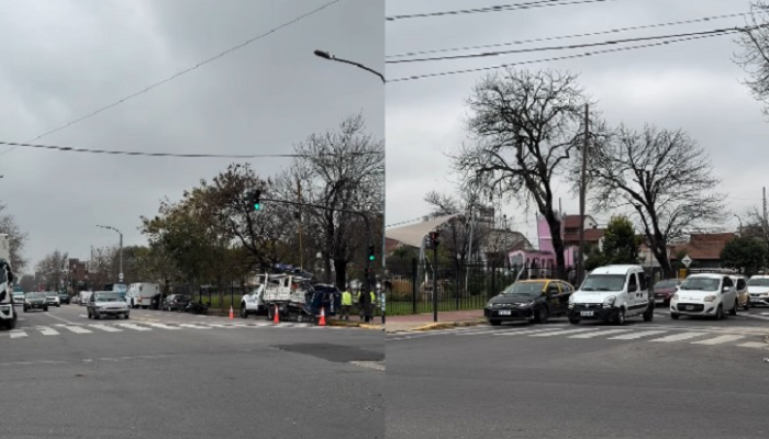 Ya funciona el nuevo semáforo de Av. Lisandro de la Torre y Bragado