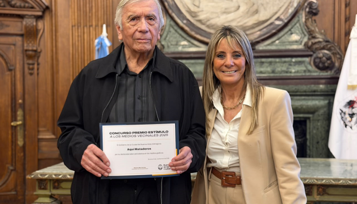 La revista aquí Mataderos recibió el premio Estímulo 2025